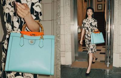 Gucci представили обновленную сумку Diana с бамбуковой ручкой: фото