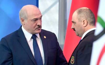 Кабмин хочет ввести санкции против сына и ближайших приспешников Лукашенко