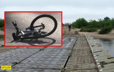 Под Ровно погиб 14-летний мальчик, который на велосипеде ехал через аварийный мост