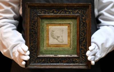 Сделанный Леонардо да Винчи набросок головы медведя продали за рекордные $12,2 млн