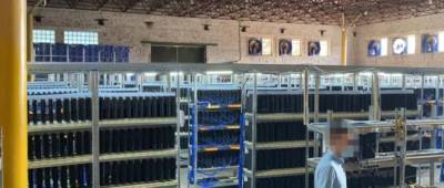 В бывшем помещении «Винницаоблэенрго» обнаружили самую большую криптоферму в Украине