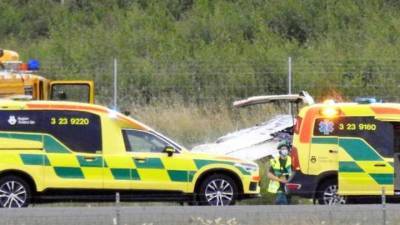 При падении самолета в Швеции все пассажиры и пилот погибли