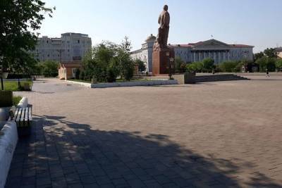 Незаконно размещённый пункт проката самокатов убрали на площади Ленина в Чите