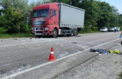 Под Одессой «ВАЗ» влетел в грузовик: водитель скончался до приезда скорой. ФОТО