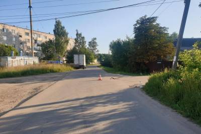 В Тверской области фургон сбил пожилую велосипедистку