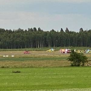Возле аэропорта в Швеции упал самолет: погибли все присутствующие на борту