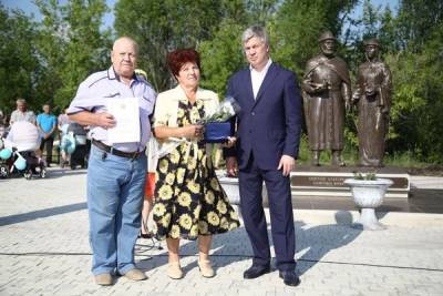 В Инзе открыли памятник святым Петру и Февронии