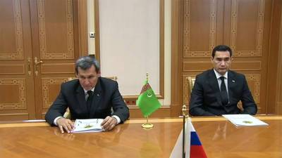 Мередов и Бердымухамедов-младший вновь провели встречу с председателем Комитета по внешним связям Санкт-Петербурга