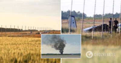 В Швеции разбился самолет с парашютистами: есть погибшие. Фото