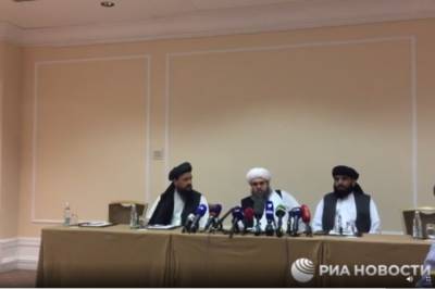 Талибы пока не планируют встречу с представителями Кабула в Москве