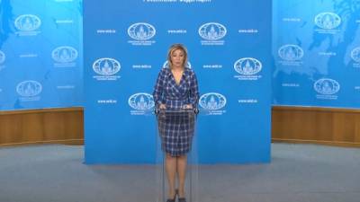 Захарова назвала обвинения в адрес Белоруссии в миграционном кризисе "смешными и нелепыми"