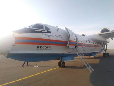 МЧС направило еще один самолет на Урал, где из-за лесного пожара горят дома