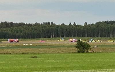 В Швеции сразу после вылета из аэропорта разбился самолет