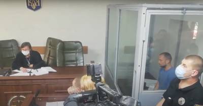 Голосеевский стрелок рассказал, почему выстрелил и устроил пожар в квартире (видео)