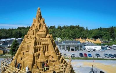 В Дании построили самый высокий в мире песочный замок - korrespondent.net - Украина - Германия - Дания