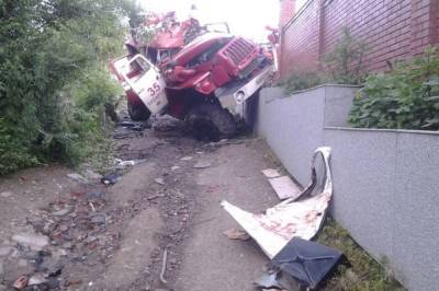 В пожарной машине под Хабаровском погибли водитель и командир отделения