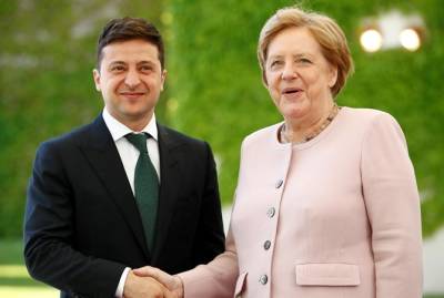 Меркель с Зеленским обсудит вопрос Донбасса, отношения с Россией и реформы