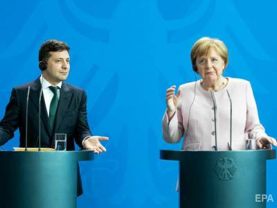 В правительстве ФРГ назвали темы встречи Меркель с Зеленским