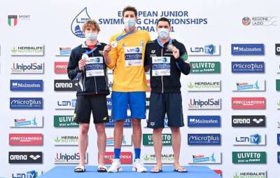 Украинский пловец завоевал золотую медаль чемпионата Европы