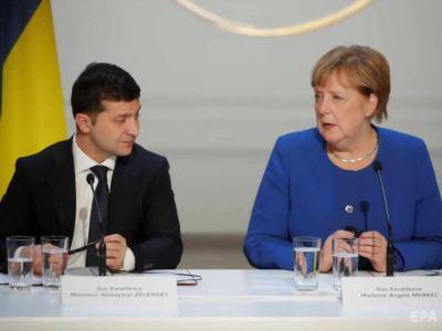 Донбасс и отношения с Россией станут основными темами встречи Зеленского и Меркель