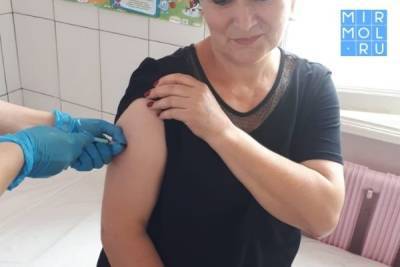В Новолакском районе порядка 4 тысяч человек прошли вакцинацию от коронавируса