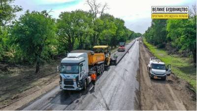 В Днепропетровской области завершают ремонт трассы М-04