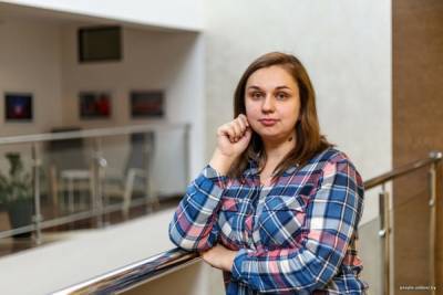 Журналистка «Онлайнера» Настасья Занько вышла после допроса