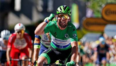 Марк Кавендиш повторил исторический рекорд по числу выигранных этапов Тур де Франс