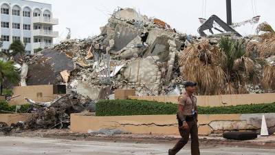 Число погибших при обрушении дома в Майами достигло 78