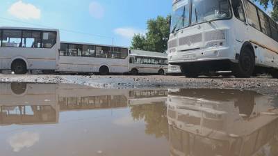В Воронеже сняли с маршрутов более 100 старых автобусов
