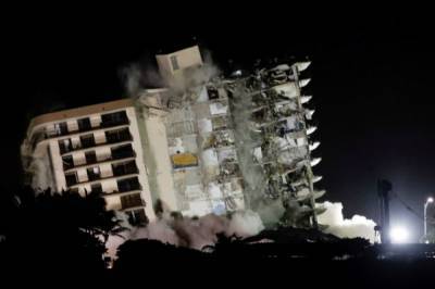 Число погибших при обрушении дома во Флориде увеличилось до 78