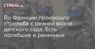 Во Франции произошла стрельба с резней возле детского сада. Есть погибшие и раненные