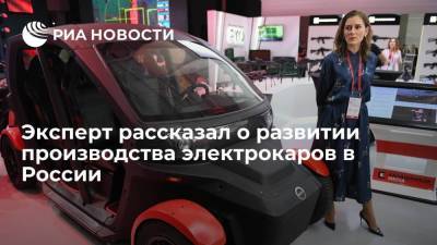 Эксперт Алексей Боровков: к 2030 году каждое десятое производимое в России авто будет электрокаром