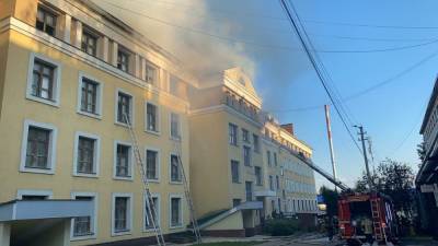 Прокуратура начала проверку в связи с пожаром в общежитии ПИМУ