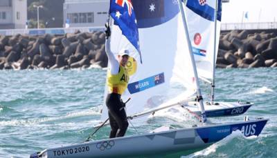 Австралиец Уэрн выиграл золото Олимпиады по парусному спорту в классе лазер