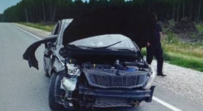 В Чувашии машина вылетела с дороги и перевернулась: пострадала 16-летняя девушка