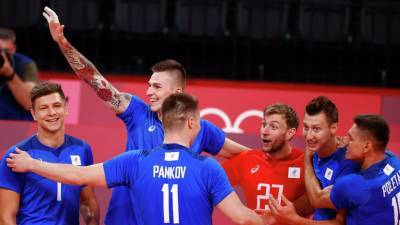 Мужская сборная России по волейболу сыграет с Канадой в четвертьфинале ОИ