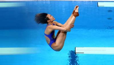 Китаянка Ши Тинмао выиграла золото Олимпиады-2020 в прыжках в воду с 3-метрового трамплина