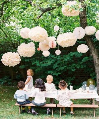 Летняя вечеринка в саду: 10 идей декора