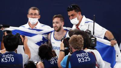 Олимпийский чемпион Артем Долгопят: "Я одержал победу ради всего народа Израиля"