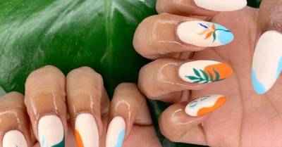 Новый летний нейл-тренд: тропические ногти