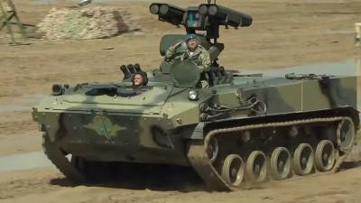 ВДВ России продемонстрировали ПТРК на базе БМД-4М
