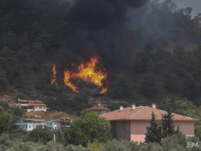 Ответственность за лесные пожары в Турции взяла на себя инициатива курдов "Дети огня" – СМИ