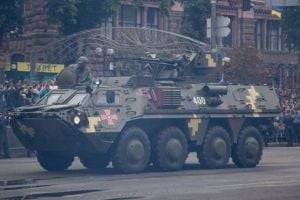 В Вооруженных силах Украины введен новый тип камуфляжа военной техники. ФОТО