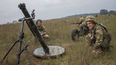 Утром киевские войска нанесли минометный удар по территории ДНР