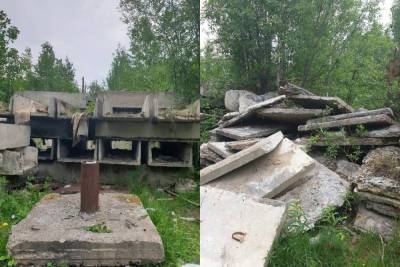 Коммунальщики в Карелии готовы подарить жителям старые железобетонные плиты