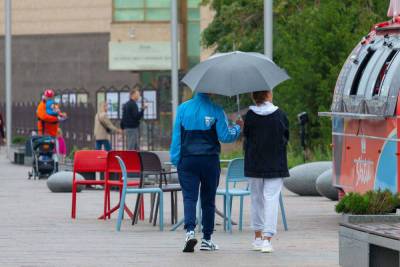 В Челябинске до +23, слабый дождь