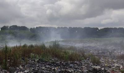 Режим «Повышенная готовность» ввели на территории с тлеющим мусором в Кемерове