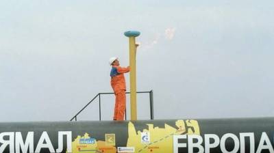 "Газпром" почти восстановил прокачку по газопроводу "Ямал-Европа" до уровня до пожара