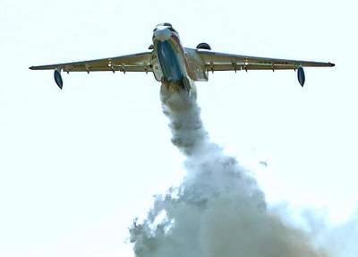 Греция запросила у России второй самолет для тушения пожаров